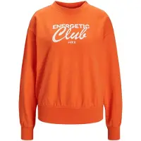 Jack & Jones Beatrice Loose Vint Jjxx Sweatshirt Orange S Femme