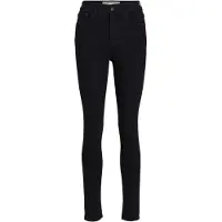 Jack & Jones Ms1011b Vienna Skinny High Waist Jeans Noir XL / 32 Femme