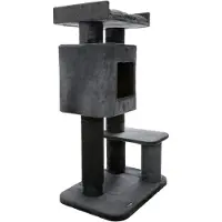 Trixie - Arbre à chat - Izan - Anthracite - 70X50X122 cm