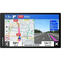 Garmin DriveSmart 76 navigateur Fixé 17,8 cm (7") TFT Écran tactile 239,6 g Noir