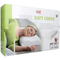 Sissel Soft Curve Oreiller à mémoire de forme +Taie en velours 1 pc(s) Oreiller