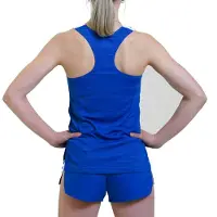 Nike Stock Dry Miler Sleeveless T-shirt Bleu XS Femme