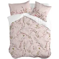 Happy Fiday Home Housse de couette HappyFriday Chinoiserie rose Multicolore 240 x 220 cm