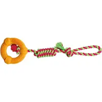 Trixie Anneau avec cordon "Denta Fun” 12 cm/41 cm
