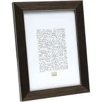 Deknudt Cadre photo Brown avec bord en argent 20x30 S41VK3