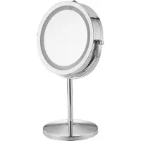 Uniq Miroir de maquillage avec lumière LED 5X- Large Deluxe