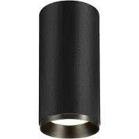 SLV Spot en saillie Numinos L Dali cylindre noir 2700K - 36 deg