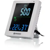 Bresser 7004020gye000 Co2 Meter Blanc