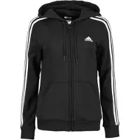 Adidas Sweatshirt zippé à capuche femme Essentials French Terry 3-Bandes