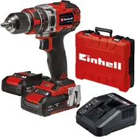 Einhell Perceuse Combi sans fil 50Nm sans balais 18V avec batteries TP-CD 18/50 Li-i