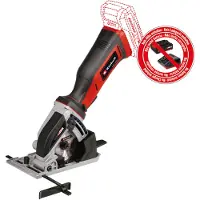 Einhell Mini scie circulaire TE-CS 18/89 Li - Diamètre lame de scie 89 mm - sans batterie