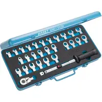 Hazet Jeu d'outils dynamométriques, 29 pièces, carré mâle 9 x 12 mm