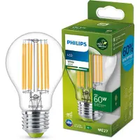 Philips Ampoule à Filament LED - 4 W - E27 - Lumière Blanche Chaude