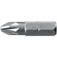 Stanley Embouts de vissage - - PZ3 - 25mm - Pack de 25 - Professionnels
