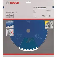 Bosch 2608644287 - Lame de Scie Circulaire Expert pour Stainless Steel, 230 x 25,4 x 1,9 mm, 46D