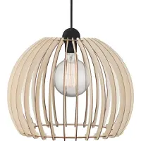 Nordlux Suspension Chino 40 bois, IP20, 84833014