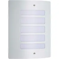 Brilliant Todd hauteur 29 cm blanc 1-flamme semi-circulaire