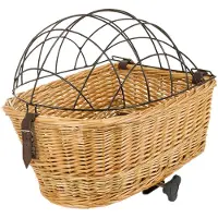 M-Wave Pet Wicker Basket Marron