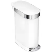Simplehuman Slim 45 Litres Blanc