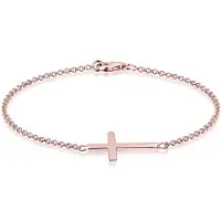 Elli Bracelet 'Kreuz' or rose