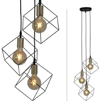 Näve Canto Lampe suspendue E27 noir