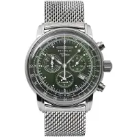 Zeppelin - 8680M-4 - Montre Bracelet - Hommes - Quartz - Chronographe - 100 Jahre