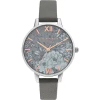 Olivia Burton Montre - - OB16TZ05 - Cuir et acier inoxydable - Cadran 34 mm - Quartz