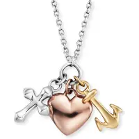 Engelsrufer Collier Foi Amour Espérance, (Argent 925, Argent sterling 925)