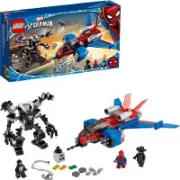 LEGO Marvel 76150 Spiderjet contre le robot de Venom