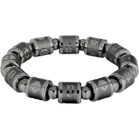 Police Pj26562bsu.02 Bracelet Argenté Homme