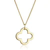 Elli PREMIUM Chaîne 'Kleeblatt' or