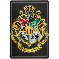 Logoshirt Plaque Métallique 3D Harry Potter - Blason Poudlard