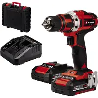 Einhell Perceuse-visseuse sans fil – TE-CD 18/40-1 Li – 18 V – 40 Nm – 2 vitesses – Power X-Change