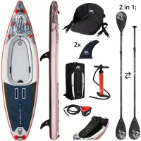 Aqua Marina Cascade 11'2" SUP-kayak 2 en 1 : pour le kayak et le stand up paddle