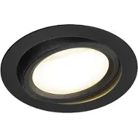 SLV Spot encastrable LED Oculus 10,5w - 12cm noir