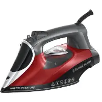 Russell Hobbs 25090-56 fer à repasser Fer à repasser à sec ou à vapeur Semelle en céramique 2600 W Noir, Gris, Rouge