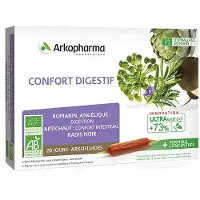 Arkopharma Arkofluidi Confort Digestif Bio 20 Ampoules