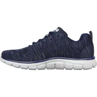SKECHERS Baskets basses 'Track - Front Runner' bleu foncé