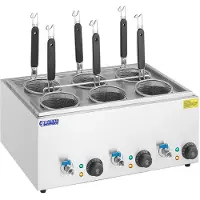 Royal Catering Cuiseur ? p?tes avec 6 paniers - Temp?rature : 30 - 110 ?C
