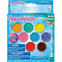 AquaBeads Perles - 800+ pces - Pack de perles de bijou - Multico - - UneTaille - Perles
