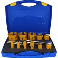 Pro-Fit ProFit 09081976DCT Lochsäge Multi Purpose Set 19/20/22/25/29/35/44/51/57/67/76 mm
