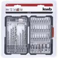 Kwb Boîte de forage Universal 39tlg L-Box