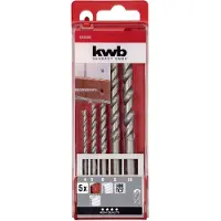 Kwb Cassette de forets à béton HM 4-10, 5 pces