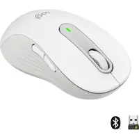 Logitech Signature M650 L Souris Sans Fil Gauchers Blanc