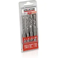 Kreator set 4 forets beton sds plus 110mm -krt01…