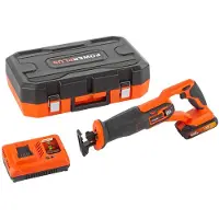 Powerplus POWDP25110 - Scie à queue sans fil 20V SET