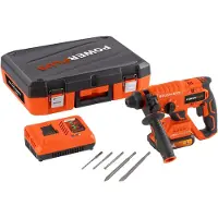 Powerplus Powdp15640 20v Hammer Drill Orange One Size / EU Plug 220V