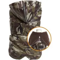 Croci Hondenjas Teckel Military Camouflage Bruin (54, Manteau pour chien)