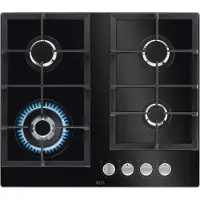 AEG - HKB64420NB - Plaque de cuisson à gaz encastrable - 60 cm