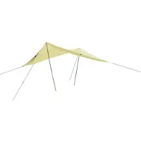 Happy People Voile d'ombrage, env. 300 x 400 cm, colonne d'eau 450 mm,couleur sable,